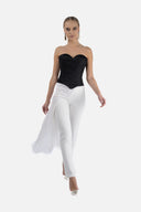 Corset elegant cu fronseuri