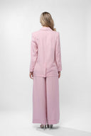 Costum cu pantalon si sacou lejer Pink