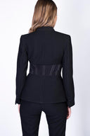 Sacou cu detalii tip corset