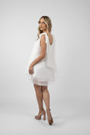 Rochie mini cu esarfe
