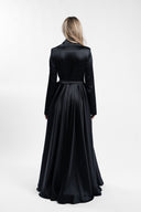 Wrap dress with pockets
