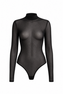 Body din tulle transparent
