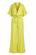 Costum lejer din amestec de in Lime Breeze
