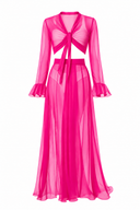 Compleu  din doua piese transparent