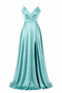 Rochie lunga cu revere
