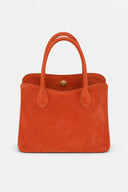 Geanta piele shopper LIA – portocaliu
