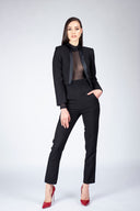 Body din tulle transparent