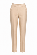 Pantaloni boyfriend nude