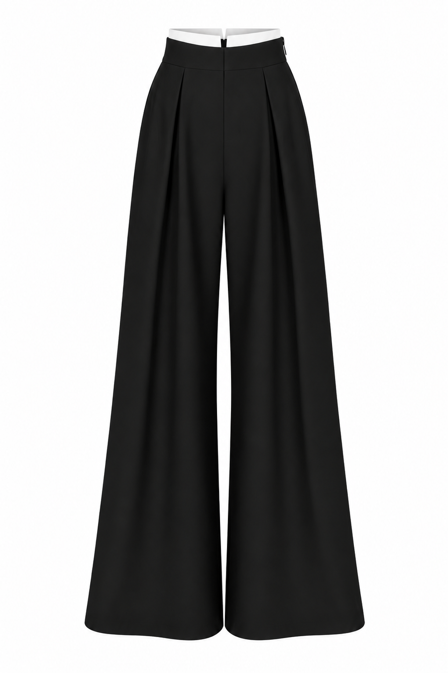 Pantaloni palazzo black & white