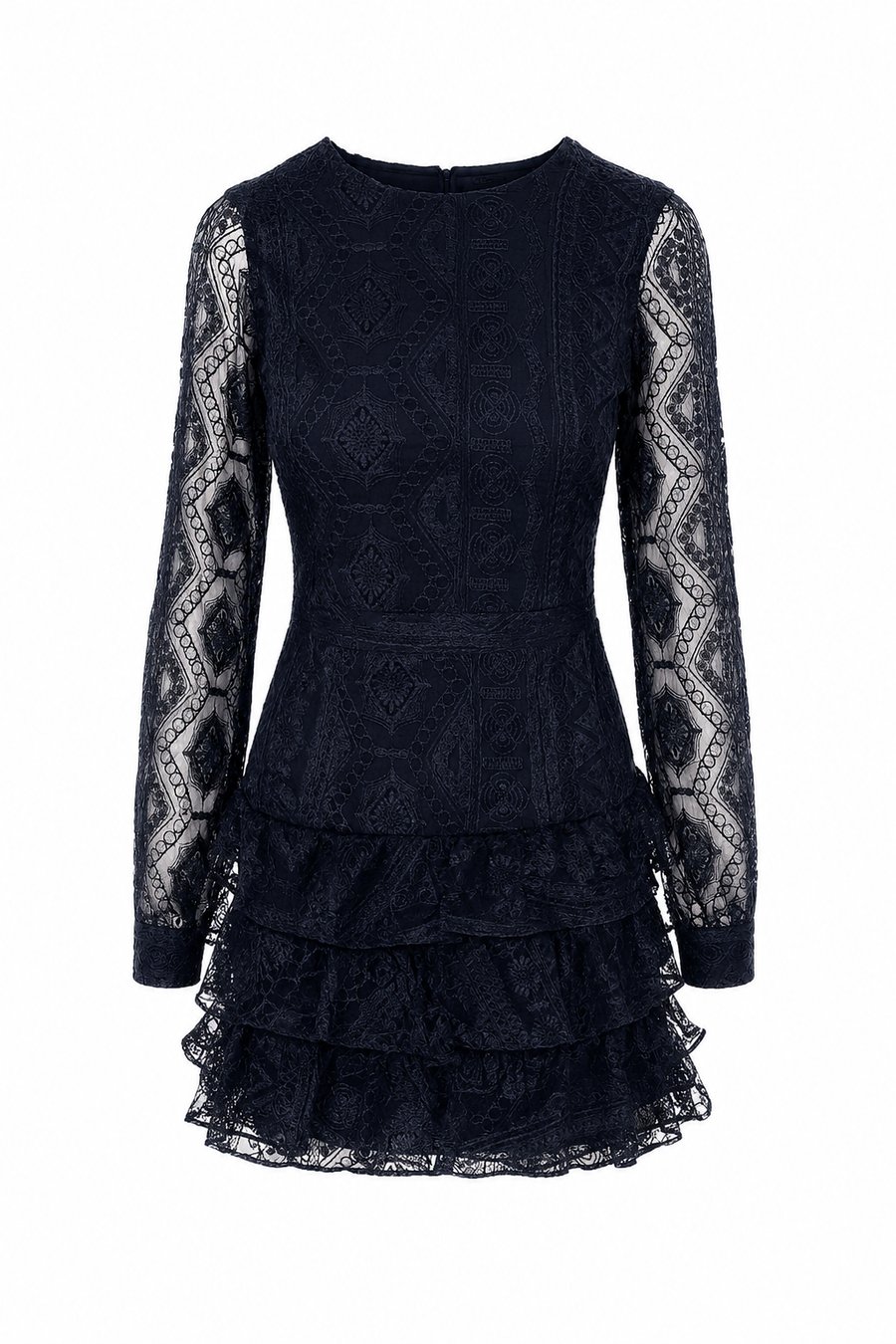 Rochie Pixie matase brodata