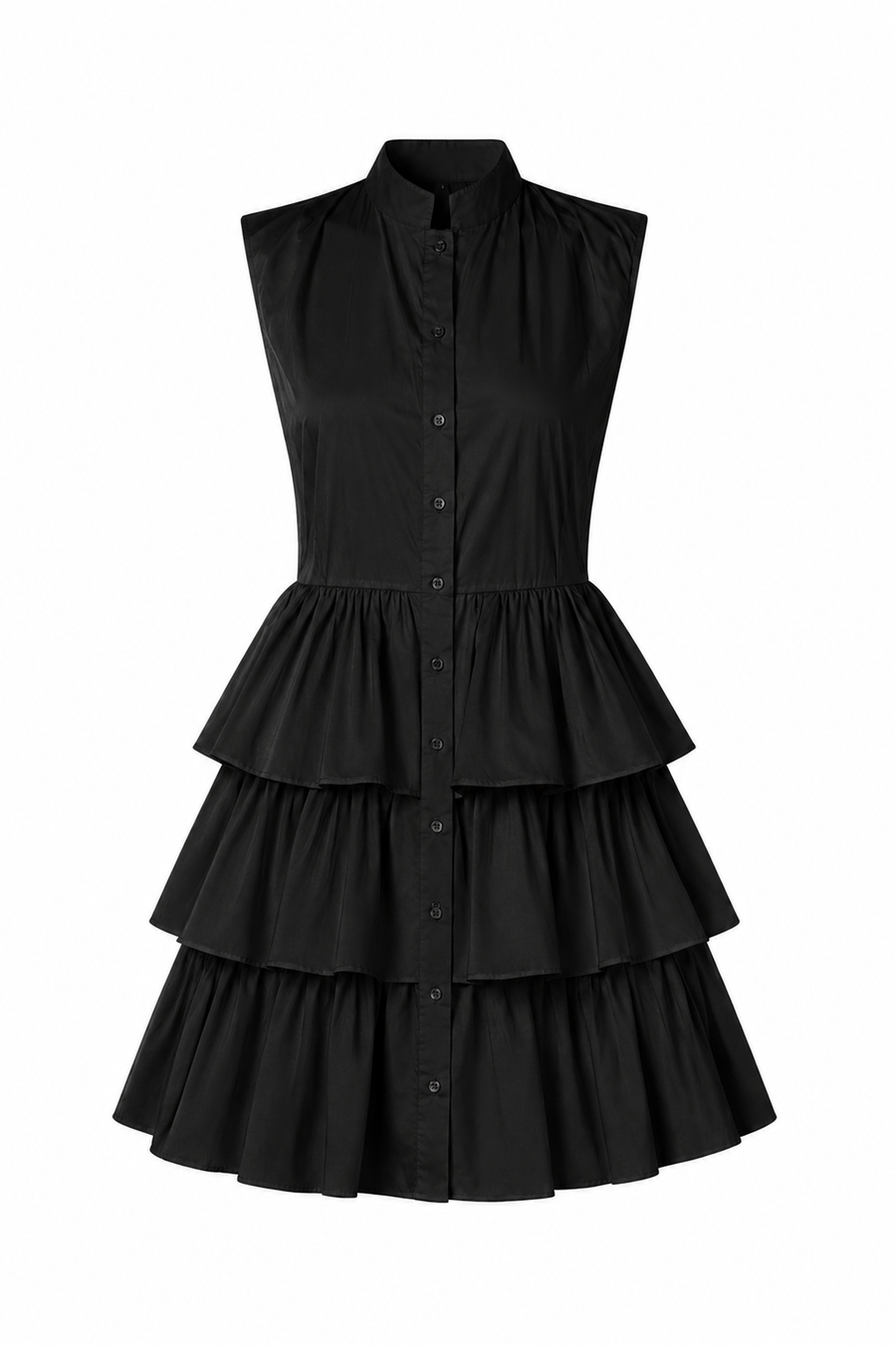 Rochie camasa cu volane Black