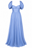 Long silk dress
