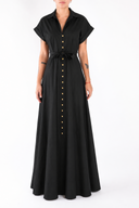 Rochie camasa din bumbac cu buzunare