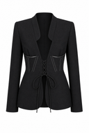 Sacou cu detalii tip corset
