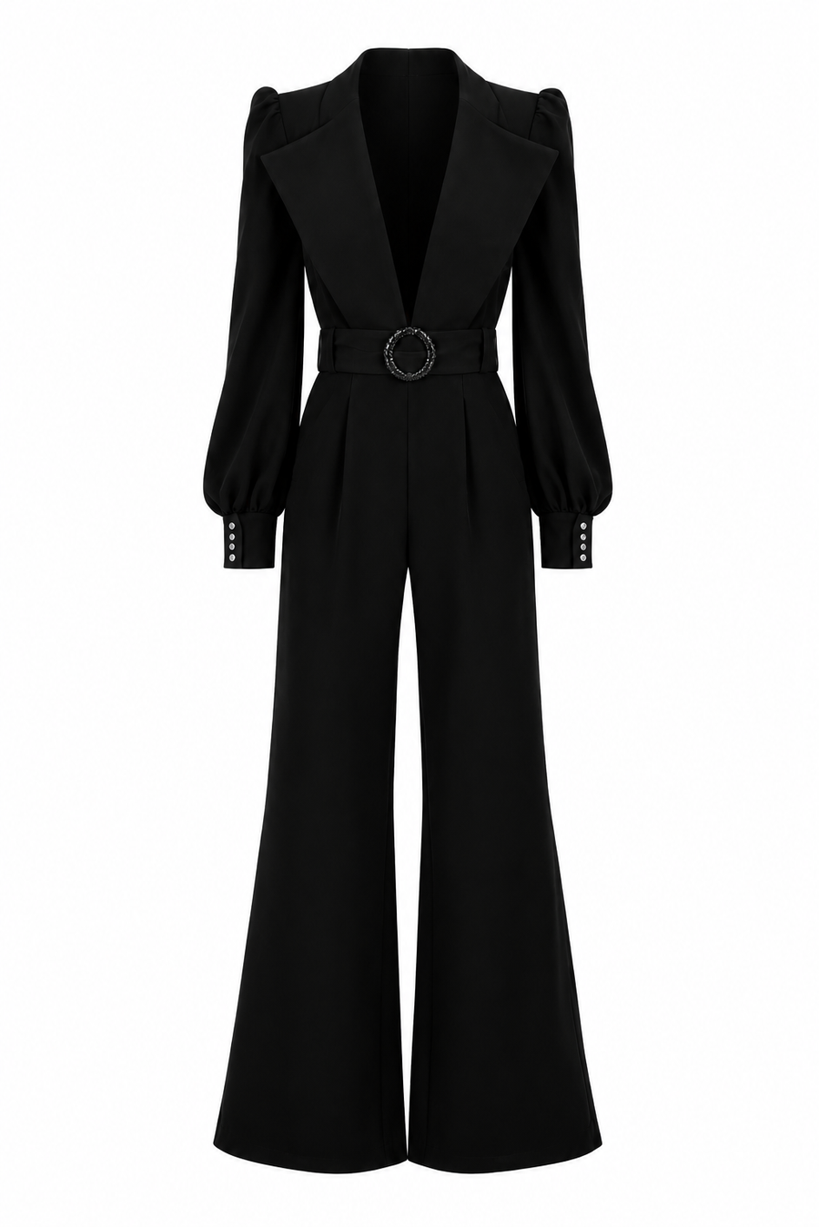 Salopeta cu decolteu adanc black