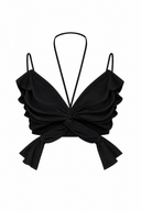Top butterfly din in peliculizat Black