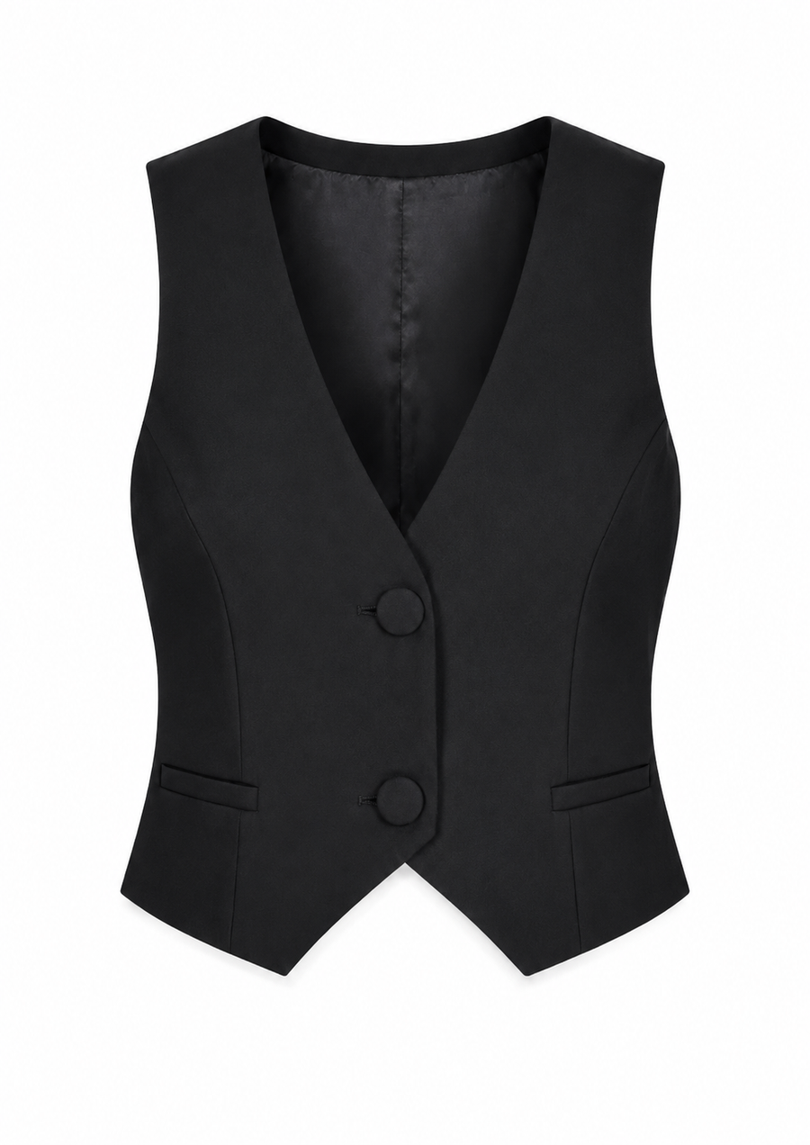 Vesta black cu terminatie asimetrica