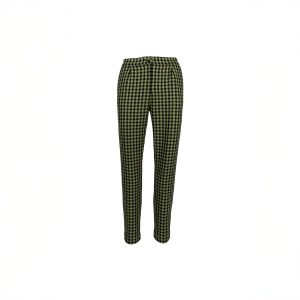 Pantaloni conici Green Print - imagine 2