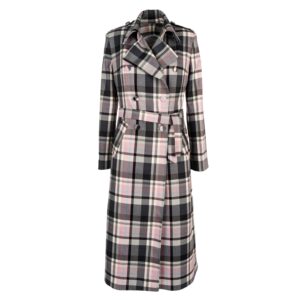 Palton cu cordon si  epoleti - imagine 2