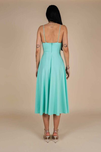 Rochie midi Lurisia Pearl Aqua - imagine 2