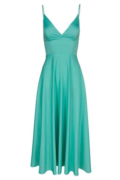 Rochie midi Lurisia Pearl Aqua - imagine 5