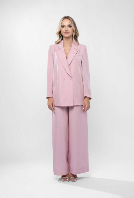 Costum cu pantalon si sacou lejer - imagine 2