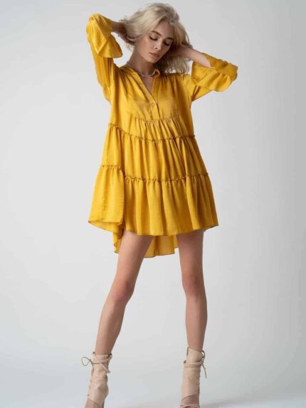 Rochie tip cămașă scurtă