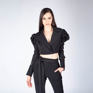 Pantaloni conici stil boyfriend - imagine 3