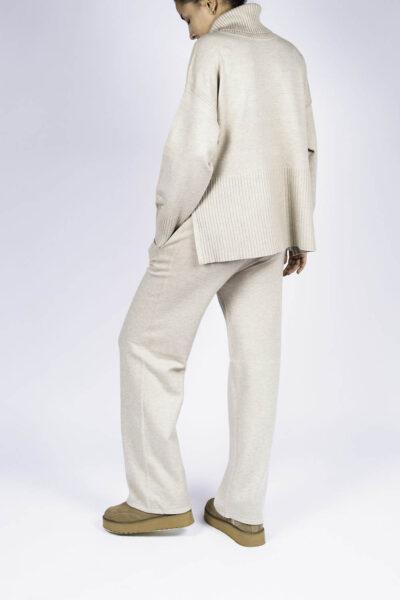 Compleu casual din modal grey - imagine 2