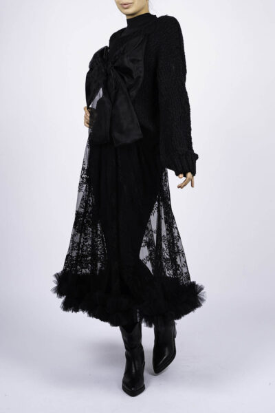 Pulover moale  cu/fara funda detasabila - imagine 4