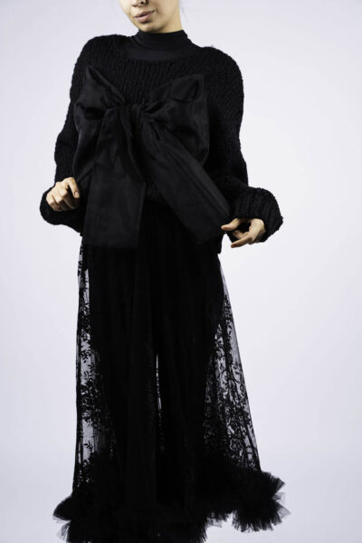 Pulover moale  cu/fara funda detasabila - imagine 3