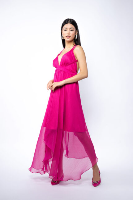 Rochie halter midi - imagine 3