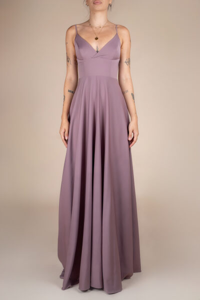 Rochie lunga Laurelie Raspberry Glace