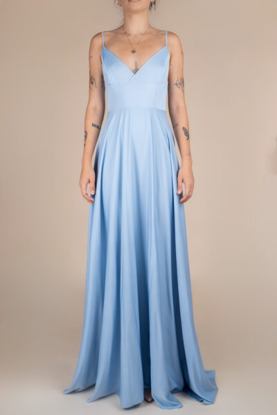 Rochie lunga Laurelie Blue