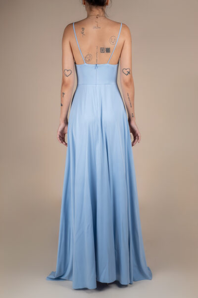 Rochie lunga Laurelie Blue - imagine 2