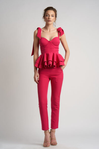 Compleu cu volane arhitecturale - imagine 4