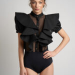 Body  cu volane supradimensionate si insertii transparente