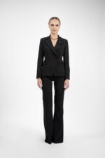 Pantalon clasic evazat - imagine 3