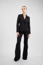 Pantalon clasic evazat