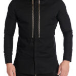 Cămașă Double Zipp Black