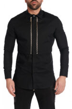 Cămașă Double Zipp Black