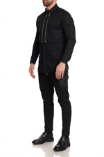 Cămașă Double Zipp Black - imagine 2