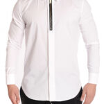 Cămașă Middle Zipp White