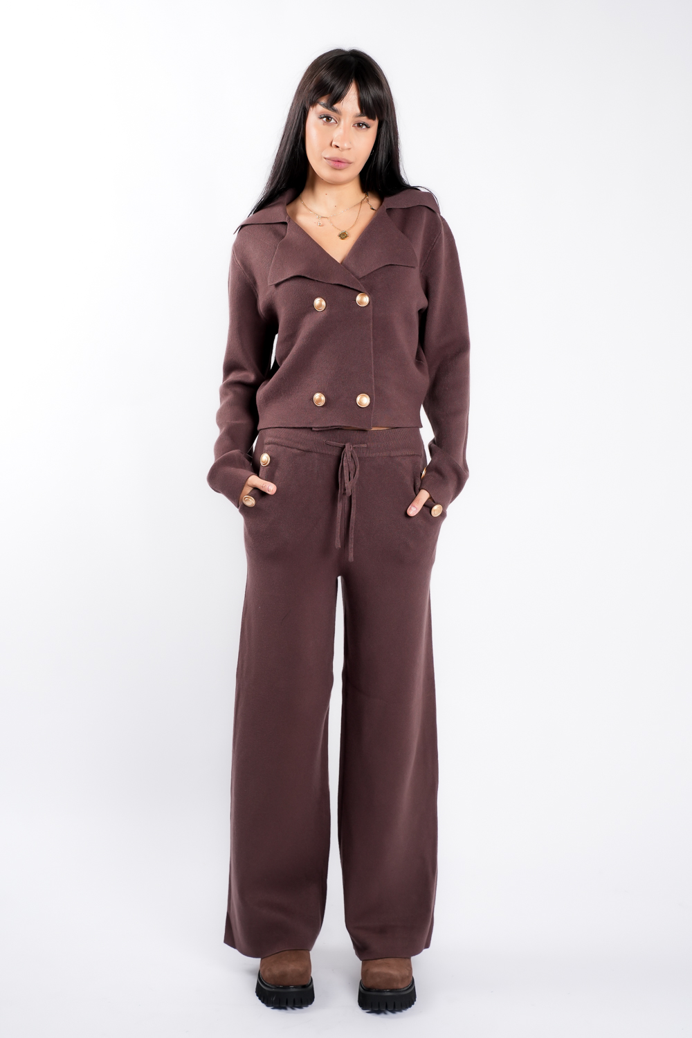DSC04644 Compleu Brown din modal - imagine 3