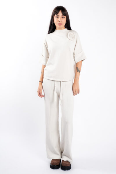 Compleu Ivory cu accesoriu deatasabil - imagine 2