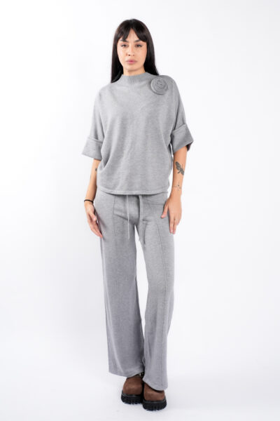 Compleu Grey cu accesoriu deatasabil