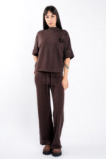 Compleu Brown cu accesoriu deatasabil - imagine 2
