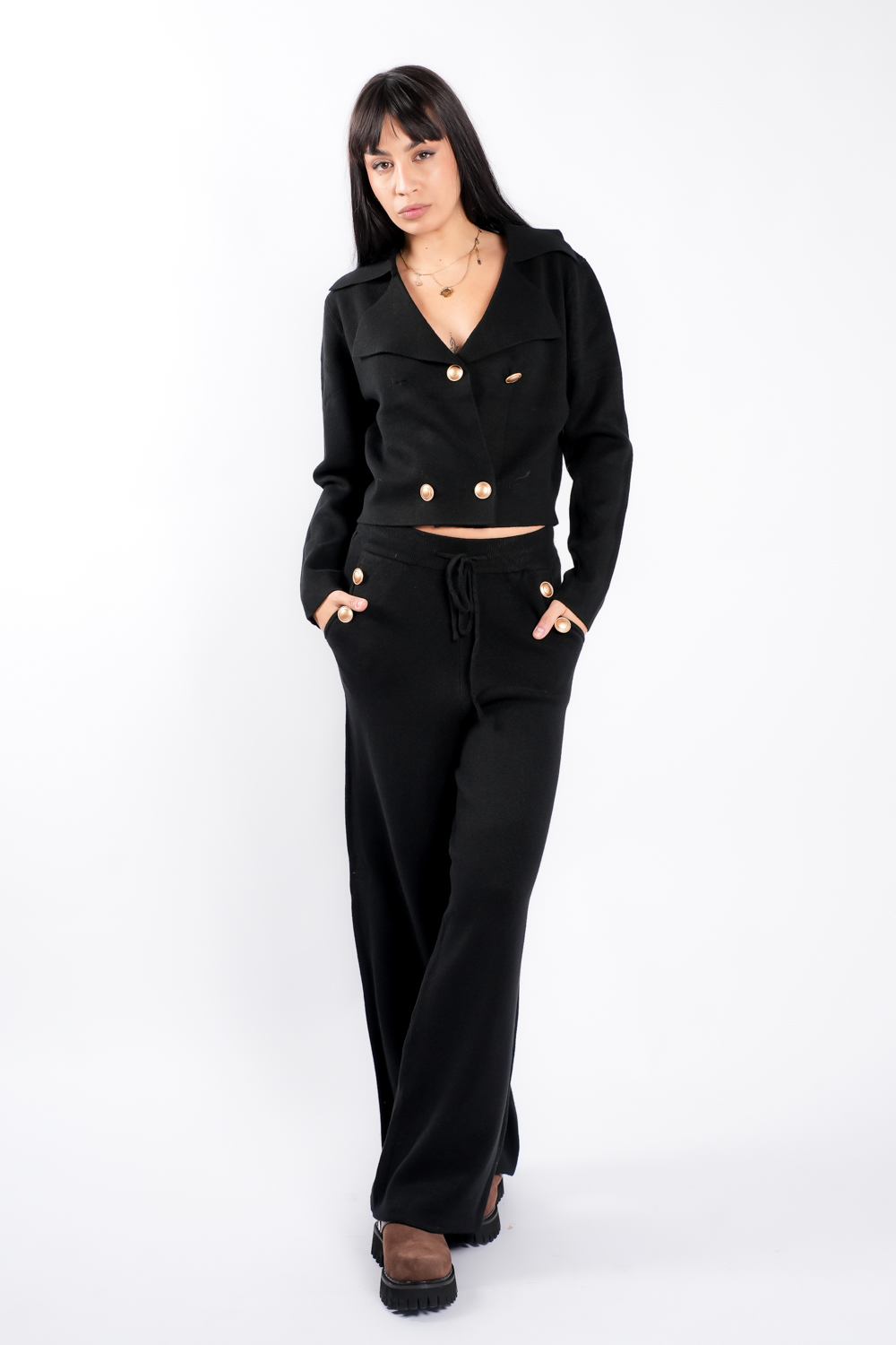 DSC04662 Compleu Black din modal - imagine 1