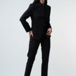 Pantalon cigarette cu buzunare