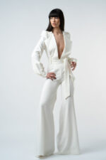 Salopetă cu decolteu adânc - imagine 7